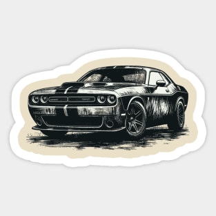 Dodge Challenger Sticker